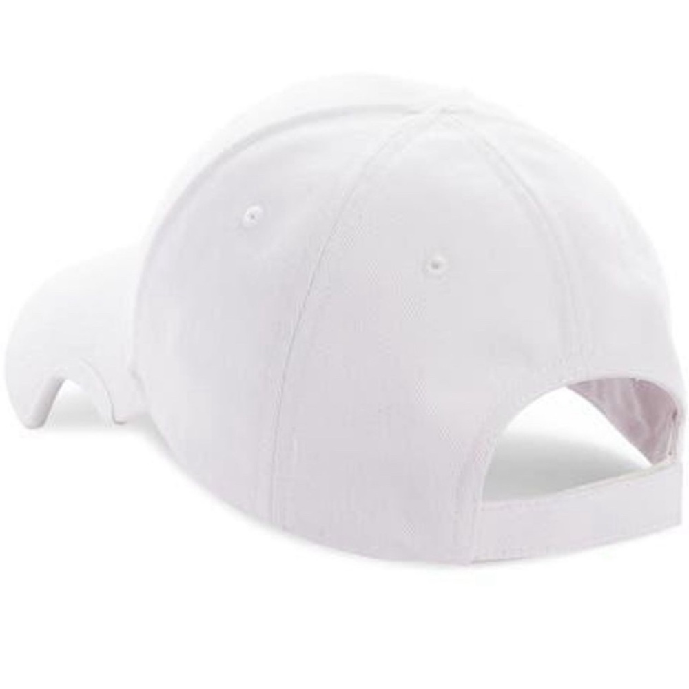Balenciaga Political Stencil Cap in off white and black cotton drill medium NEW - Picture 5 of 10